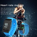 Heart Rate Blood Pressure Blood Oxygen Monitor Bluetooth Smart Wristband Bracele