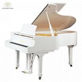 Competitive price Shanghai Artmann brand new GP152 white grand piano