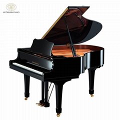 Shanghai Artmann 88 keys ebony gloss GP186 grand piano