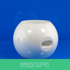 High Polishing Ceramic Ball Valve For