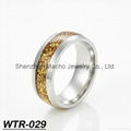 men finger ring shiny tungsten ring custom ring 1