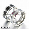 zircon stone ring men models tungsten carbide ring latest design