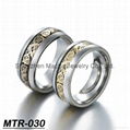 fashion tungsten carbide finger ring with UP mark inlay china dragon ring 1