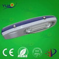 Effective high brightness induction street lighting pole