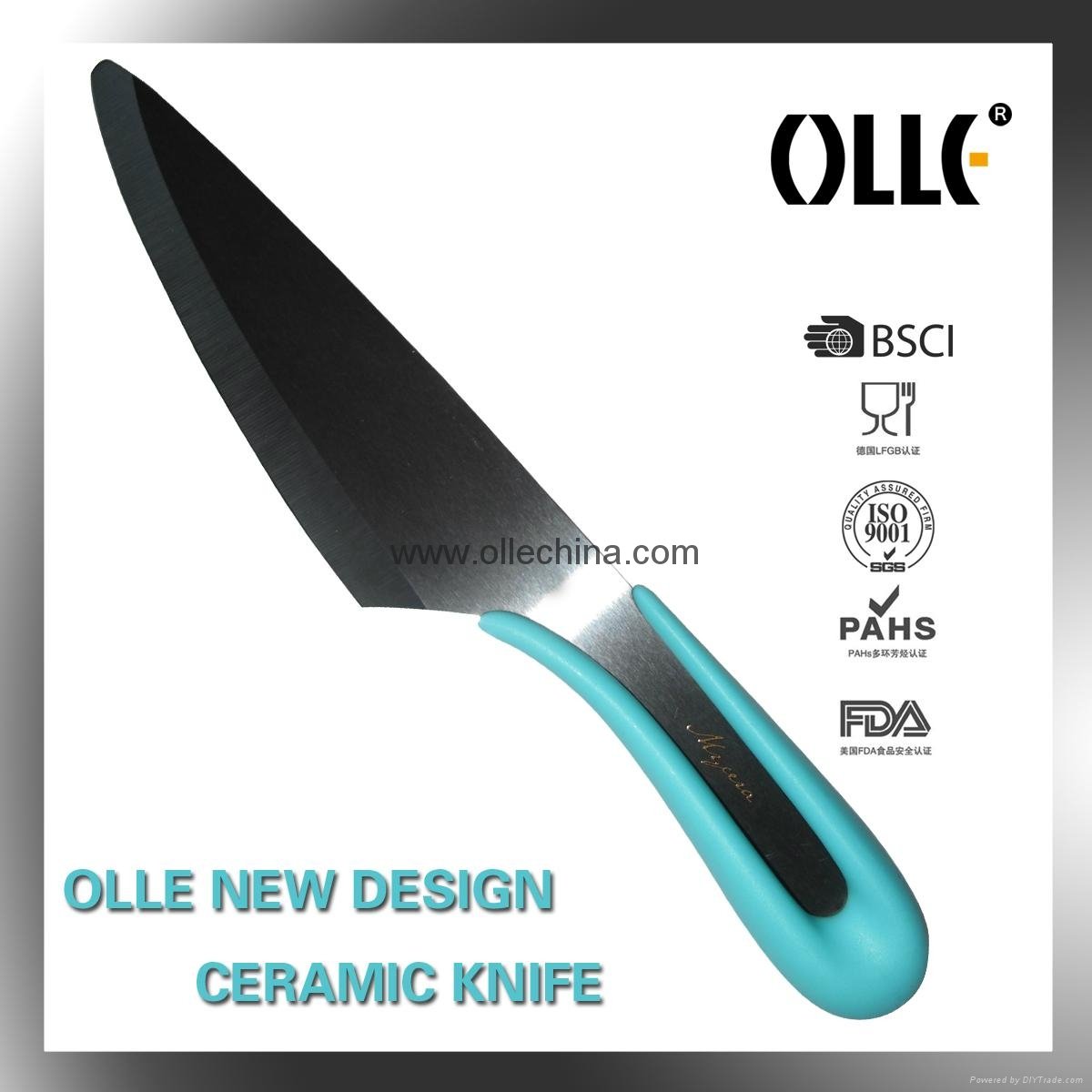 2014 Special Handle Design Brand New Ceramic Knife