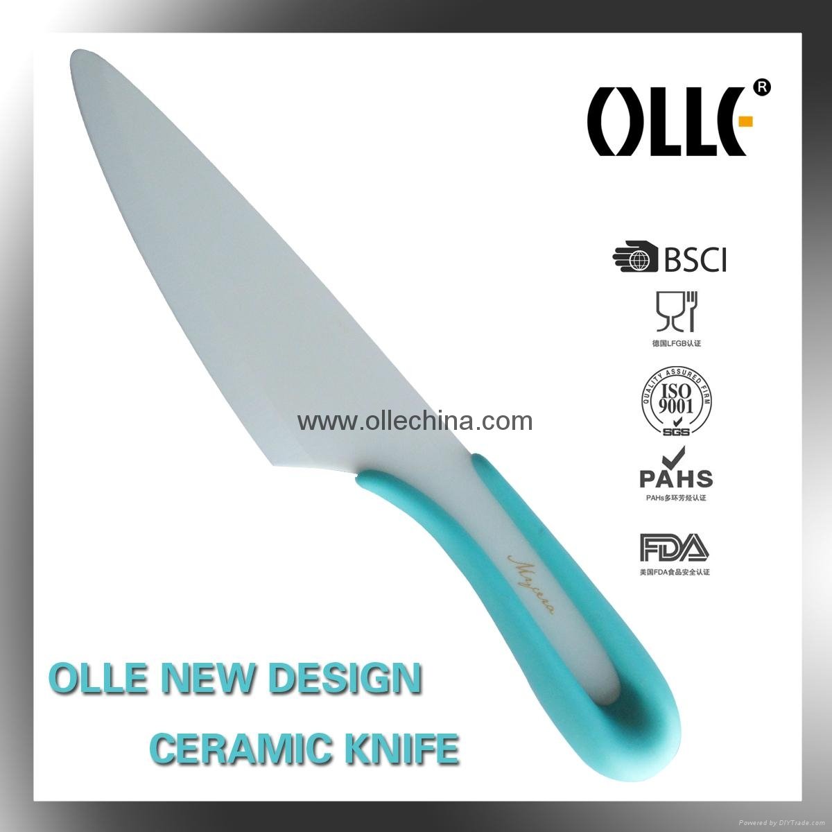 2014 Special Handle Design Brand New Ceramic Knife 2