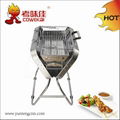 Portable notebook outdoor pizza oven 1