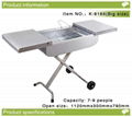 High quality stainless steel trolley grill barbecue 1