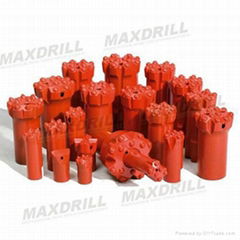 MAXDRILL Thread Button Bit