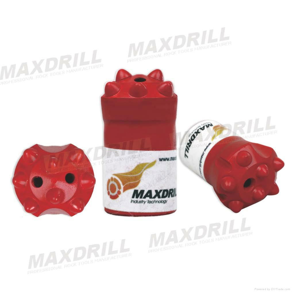 MAXDRILL Tapered button bits