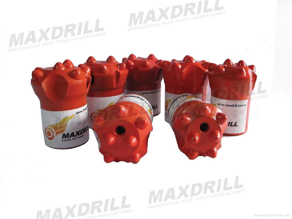 MAXDRILL Tapered button bits 2