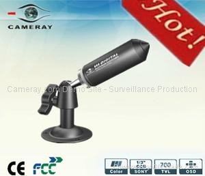 Color 700TV Lines Surveillance CCTV Video Camera Sony CCD Bullet Box Camera/Secu