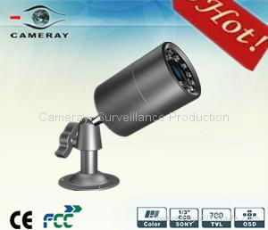 Dwdr 700tvl Low Lux Mini IR LED Weather Proof Camera