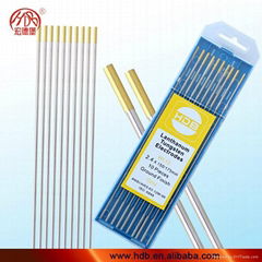 WL15 electrodes for welding, tungsten electrodes 