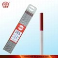 WT20 Tungsten electrode for the colorful packaging Red tip