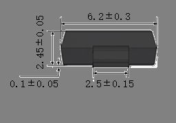 SMD plastic patch Y1CAP22-1500PF 3