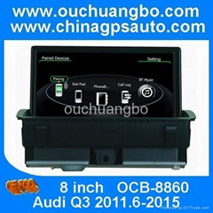 Ouchuangbo multimedia stereo radio for Audi Q3 2011.6-2015