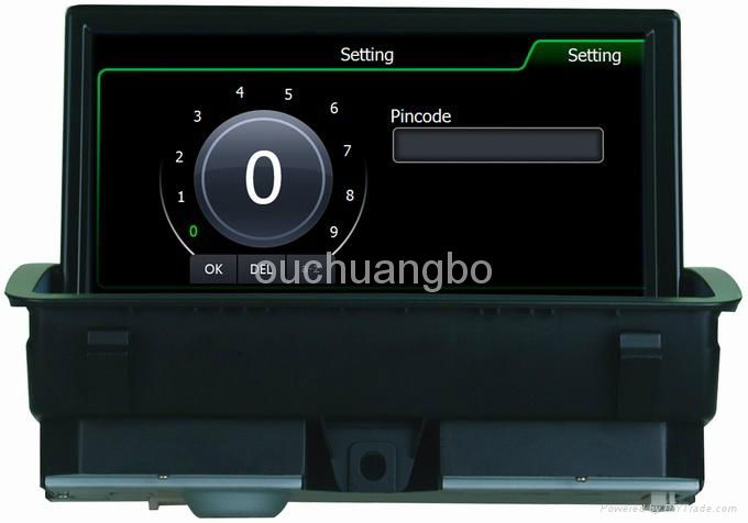 Ouchuangbo multimedia stereo radio for Audi Q3 2011.6-2015 4