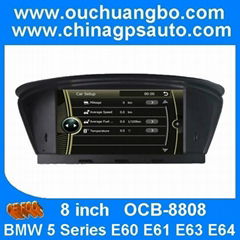 DVD gps stereo navigation radio for BMW  E60 E61 E63 E64