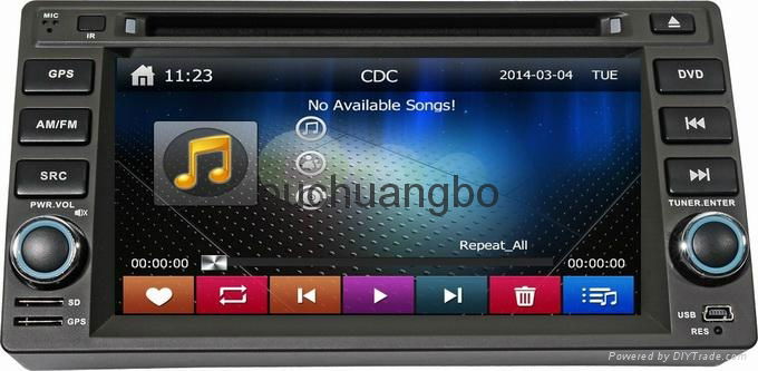 Ouchuangbo Car Radio DVD Geely Vision GPS Navigation iPod USB Stereo navi  2