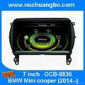 car DVD RADIO GPS navi BMW Mini cooper 2014 support BT 1080P video MP3 player 1