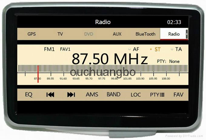 Autoradio sat navi stereo Mercedes Benz C180 2014  3