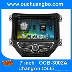 Ouchuangbo autoradio dvd radio multiemdia Changan CS35 2014