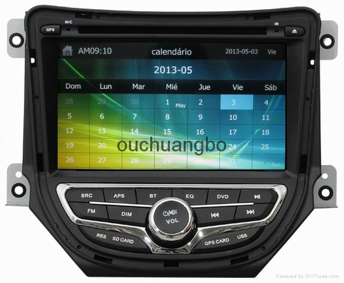 Ouchuangbo autoradio dvd radio multiemdia Changan CS35 2014 3