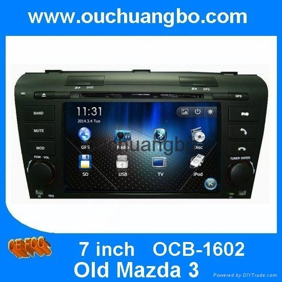 car DVD radio gps navi Multimedia Player for Mazda 3  2004-2009