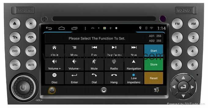 S160 Android 4.4 Mercedes Benz SLK 350 audio DVD gps radio  4
