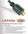 NEMA L14-20P Locking Power Supply Cord