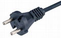 LA016A Eruopean 2Wire plug power cord 1