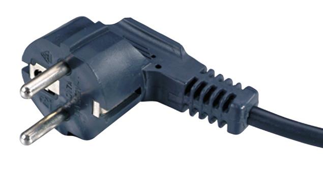 LA016A Eruopean 2Wire plug power cord 2