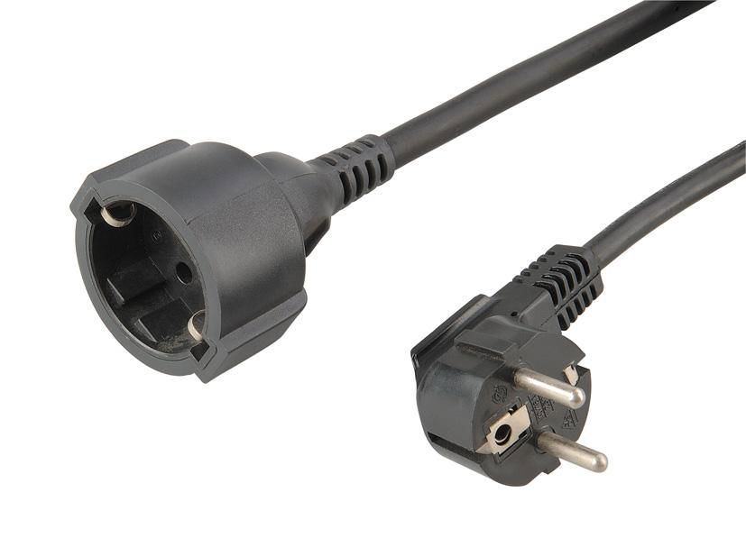 LA016A Eruopean 2Wire plug power cord 3