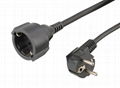 LA016A Eruopean 2Wire plug power cord