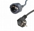 LA016A Eruopean 2Wire plug power cord
