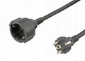 LA016A Eruopean 2Wire plug power cord 6