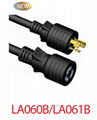 NEMA L5-15P America Twist locking Power cord