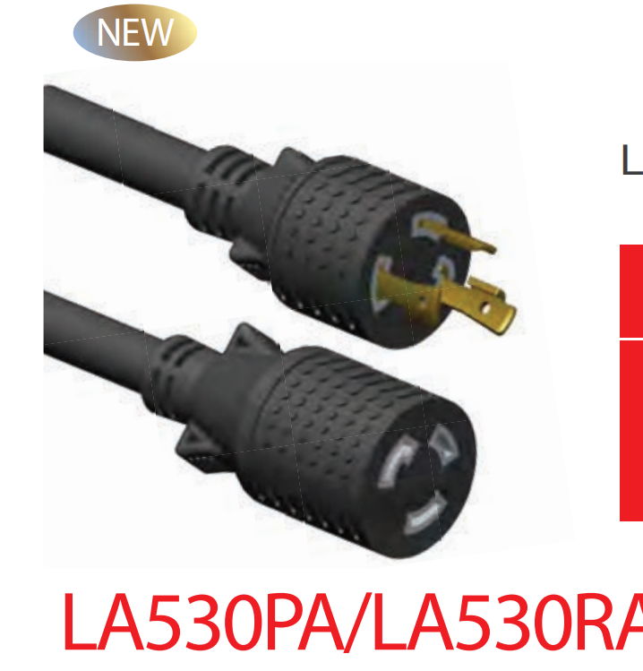 NEMA L5-30P America Twist locking Power cord