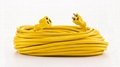 25ft 12/3 SJOOW All-Rubber 1-Outlet Outdoor Extension Cord 7