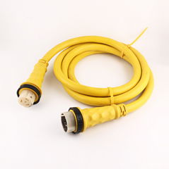 Marine Shore Power cord 50ft STW 6/3+8/1 50A 125V/250V~ SS2-50P/ SS2-50R