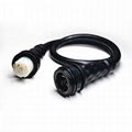 Marine Shore Adapter Cord set STW 10/3 1FT Y-Adaport  30A to 30A 