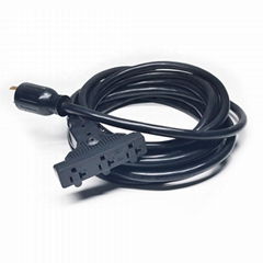 Generator Cords set L5-20P to 5-15R/5-20R  STW 10/3 