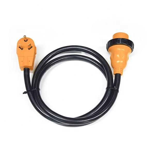 RV Cord set Y adaptor 50A to 15A 3