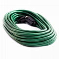 100ft 12/3 SOOW Rubber 3-Outlet Outdoor Extension Cord 3