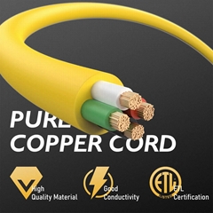 SOOW SOW SW SOO SO S  600V Rubber Flexible Cord UL62 UL1581 Standard