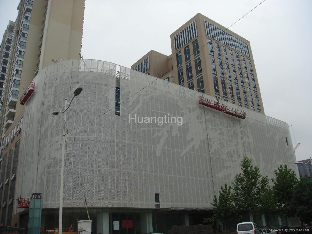 Aluminium curtain wall panels 4