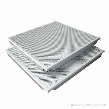 600*600mm Clip in Perforated Aluminum Ceiling Panel 2