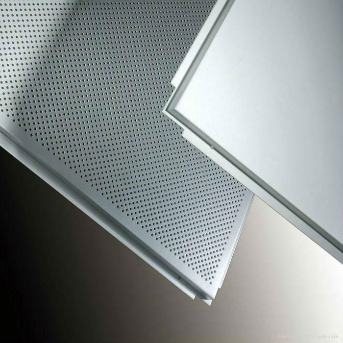 600*600mm Clip in Perforated Aluminum Ceiling Panel 3