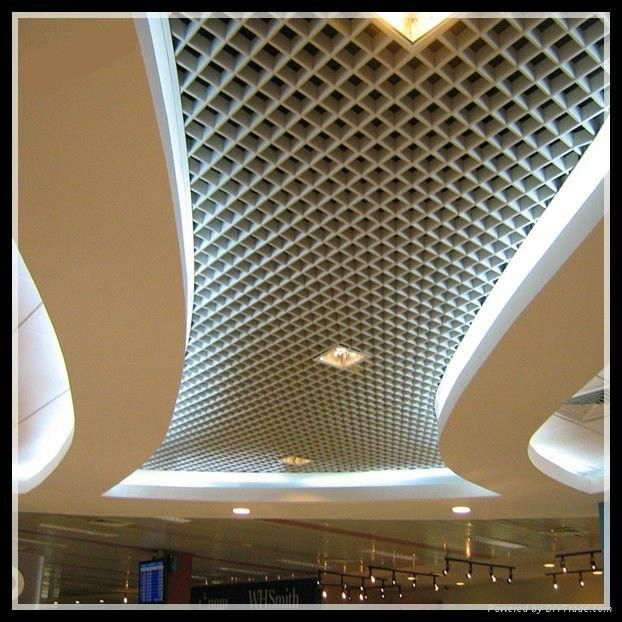 2015 Fashionable Aluminum Open Grid Suspended Ceiling 2